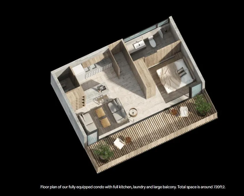Apartment 1 Bedroom On Cenote Largest Gym Coworking Tulum